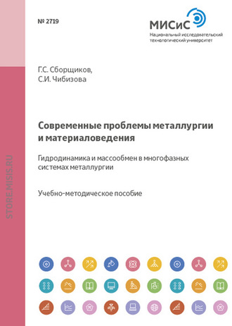 С. И. Чибизова. Современные проблемы металлургии и материаловедения. Гидродинамика и массообмен в многофазных системах металлургии