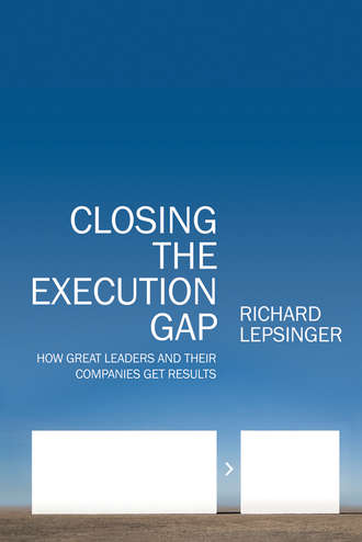 Richard  Lepsinger. Closing the Execution Gap. How Great Leaders and Their Companies Get Results