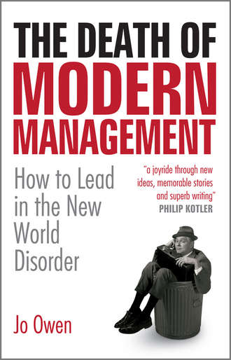 Jo  Owen. The Death of Modern Management. How to Lead in the New World Disorder