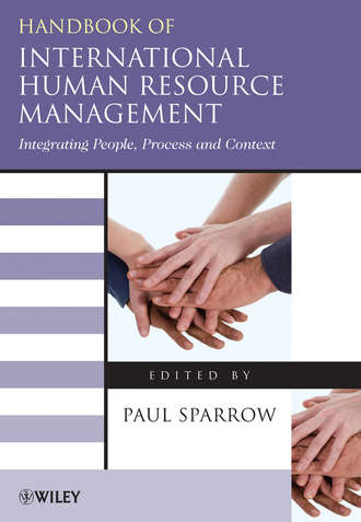 Paul  Sparrow. Handbook of International Human Resource Management. Integrating People, Process, and Context