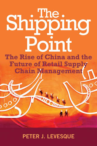 Peter Levesque J.. The Shipping Point. The Rise of China and the Future of Retail Supply Chain Management