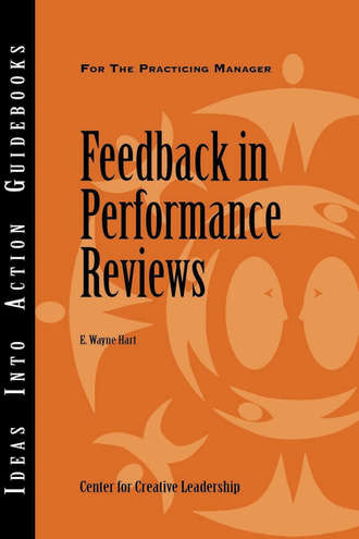 E. Hart Wayne. Feedback in Performance Reviews