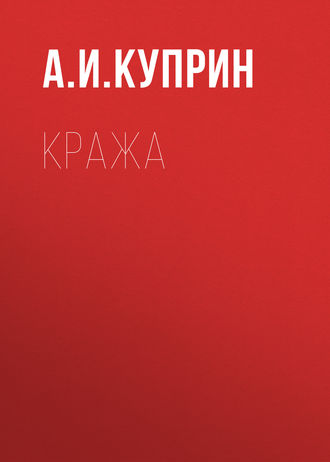 Обложка книги «Кража»