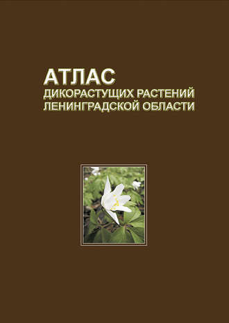 Обложка книги «Атлас дикорастущих растений Ленинградской области»