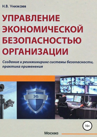 Обложка книги «Управление экономической безопасностью организации»