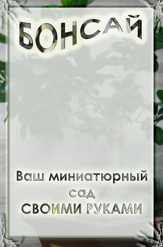 Обложка книги «Ваш миниатюрный сад своими руками»