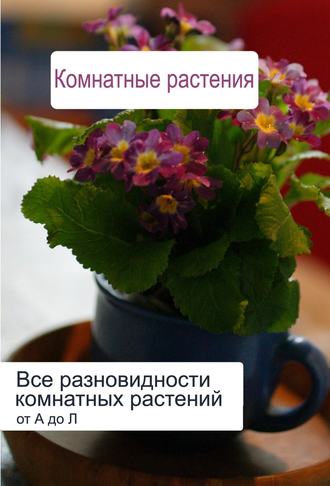 Обложка книги «Все разновидности комнатных растений (от А до Л)»