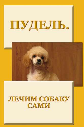 Обложка книги «Пудель. Лечим собаку сами»