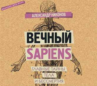 Обложка книги «Вечный sapiens. Главные тайны тела и бессмертия»