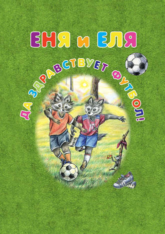 Обложка книги «Еня и Еля. Да здравствует футбол!»