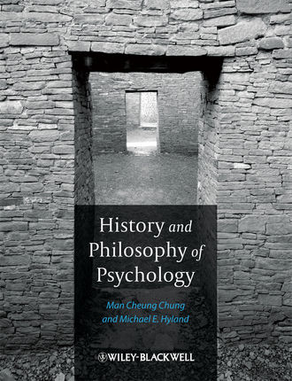 Chung Man Cheung. History and Philosophy of Psychology