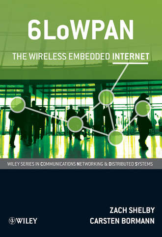 Shelby Zach. 6LoWPAN. The Wireless Embedded Internet