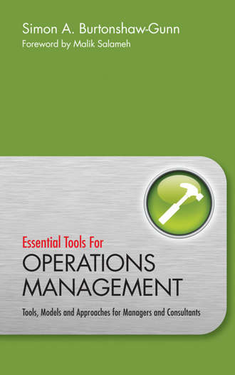 Salameh Malik. Essential Tools for Operations Management. Tools, Models and Approaches for Managers and Consultants