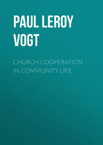 Обложка книги «Church Cooperation in Community Life»