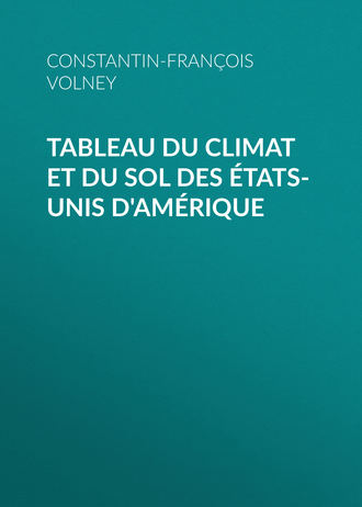 Обложка книги «Tableau du climat et du sol des États-Unis d'Amérique»