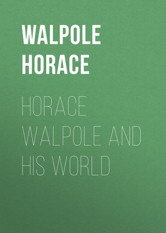 Обложка книги «Horace Walpole and his World»