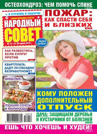Обложка книги «Народный совет №18/2018»