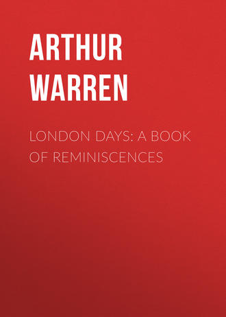 Обложка книги «London Days: A Book of Reminiscences»