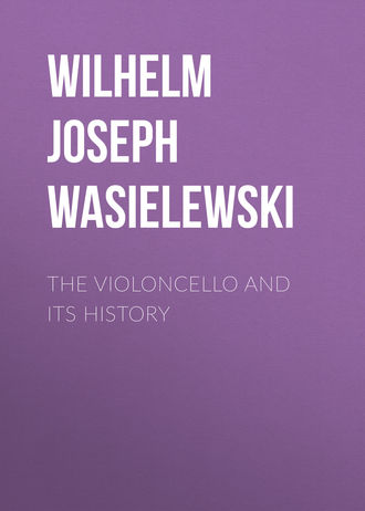 Обложка книги «The Violoncello and Its History»