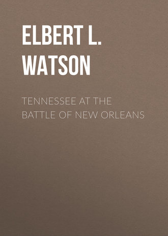 Обложка книги «Tennessee at the Battle of New Orleans»