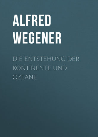 Обложка книги «Die Entstehung der Kontinente und Ozeane»