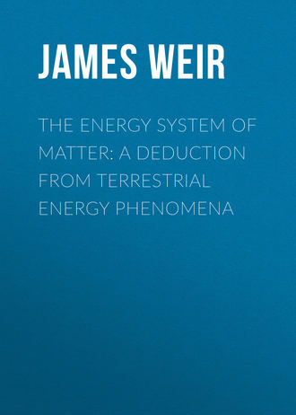 Обложка книги «The Energy System of Matter: A Deduction from Terrestrial Energy Phenomena»
