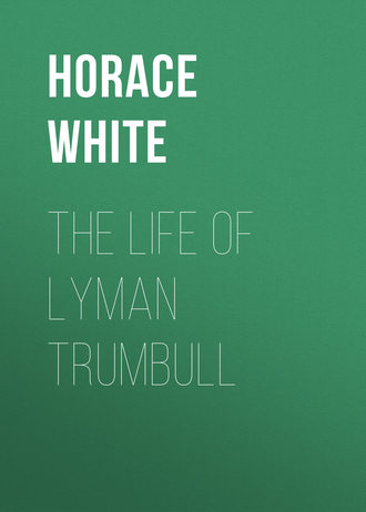 Обложка книги «The Life of Lyman Trumbull»