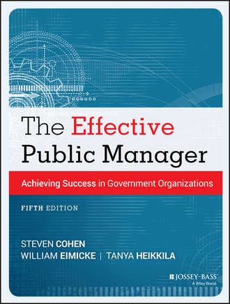 Steven  Cohen. The Effective Public Manager