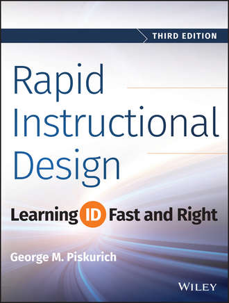 George M. Piskurich. Rapid Instructional Design