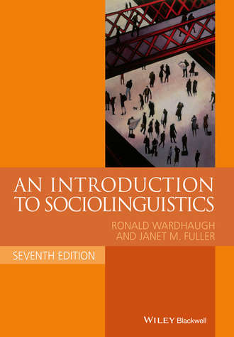 Ronald  Wardhaugh. An Introduction to Sociolinguistics