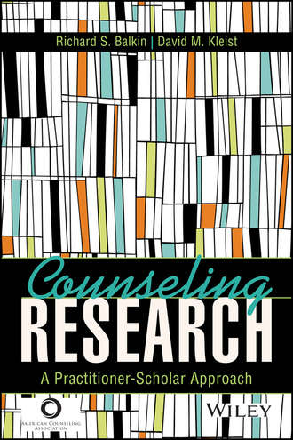 Richard S. Balkin. Counseling Research