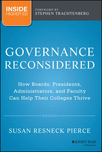 Susan R. Pierce. Governance Reconsidered