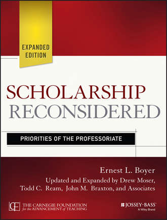 John M. Braxton. Scholarship Reconsidered