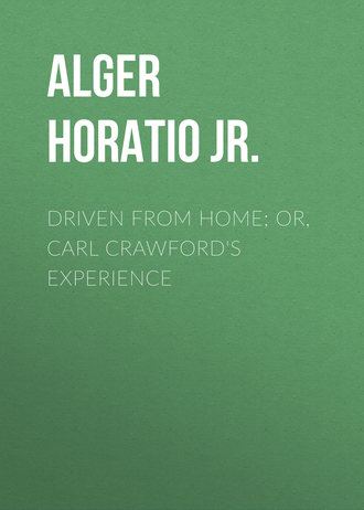 Обложка книги «Driven from Home; Or, Carl Crawford's Experience»