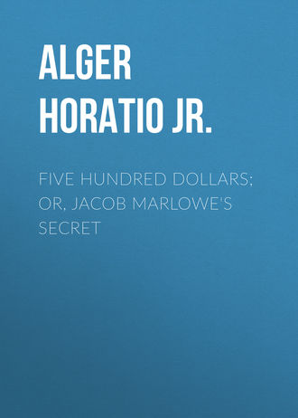 Обложка книги «Five Hundred Dollars; or, Jacob Marlowe's Secret»