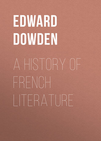 Обложка книги «A History of French Literature»