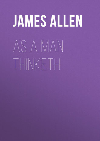 Обложка книги «As a Man Thinketh»