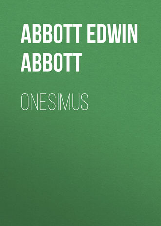 Обложка книги «Onesimus»