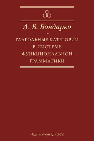 Обложка книги «Глагольные категории в системе функциональной грамматики»