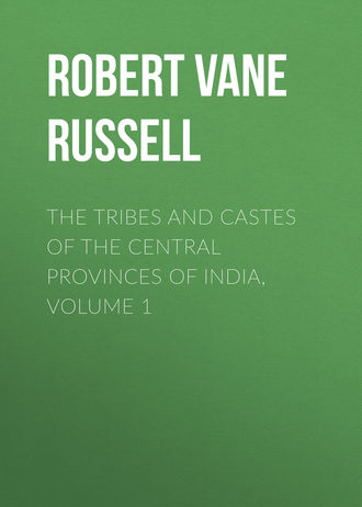 Обложка книги «The Tribes and Castes of the Central Provinces of India, Volume 1»