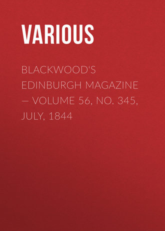 Обложка книги «Blackwood's Edinburgh Magazine — Volume 56, No. 345, July, 1844»