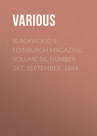 Обложка книги «Blackwood's Edinburgh Magazine, Volume 56, Number 347, September, 1844»