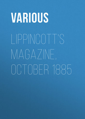 Обложка книги «Lippincott's Magazine, October 1885»