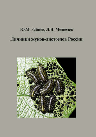 Обложка книги «Личинки жуков-листоедов России»