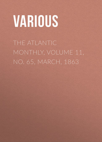 Обложка книги «The Atlantic Monthly, Volume 11, No. 65, March, 1863»