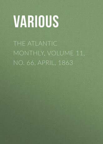 Обложка книги «The Atlantic Monthly, Volume 11, No. 66, April, 1863»