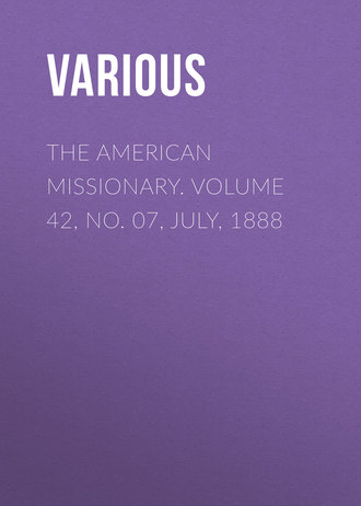 Обложка книги «The American Missionary. Volume 42, No. 07, July, 1888»