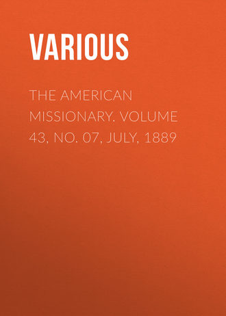 Обложка книги «The American Missionary. Volume 43, No. 07, July, 1889»