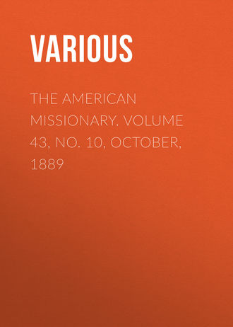 Обложка книги «The American Missionary. Volume 43, No. 10, October, 1889»