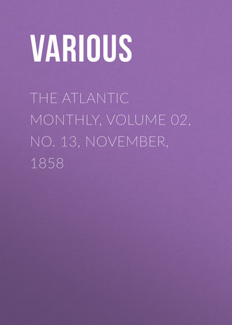 Обложка книги «The Atlantic Monthly, Volume 02, No. 13, November, 1858»